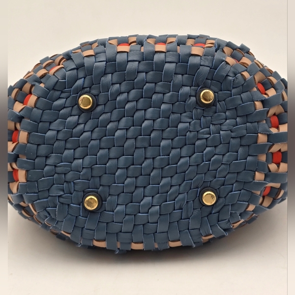 Coach 1941 Woven Tote 16, Lake - Picture 4 of 16